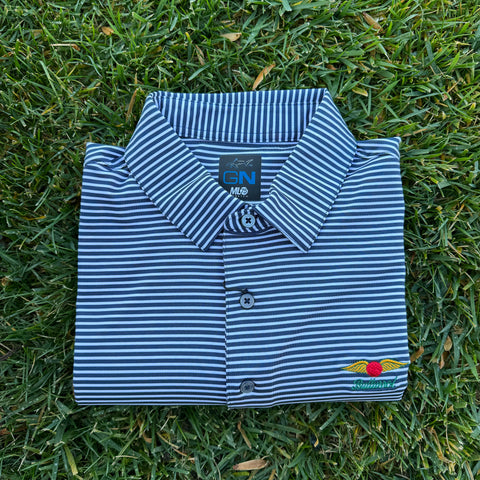 Greg Norman Stripe Short Sleeve Polo