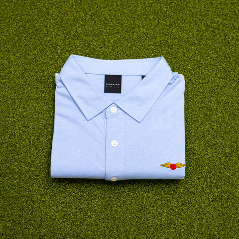 Dunning Cotton Solid Short Sleeve Polo Members Only