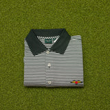 Fairway and Green Stripe Cotton Polo Members Only