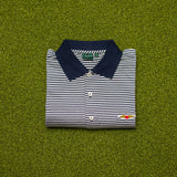 Fairway and Green Stripe Cotton Polo Members Only