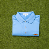 Peter Millar Solid Short Sleeve Polo Members Only