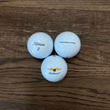 Sleeve of 2022 Titleist ProV1 Golf Balls