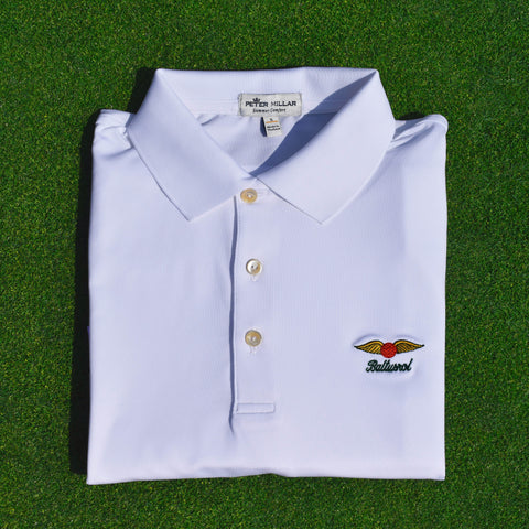Solid Performance Jersey Polo Knit-Collar by Peter Millar