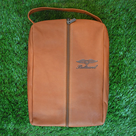Leather Shoe Bag by Tica